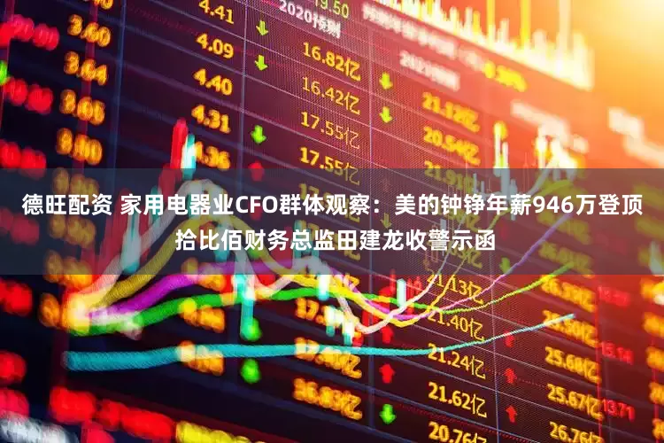 德旺配资 家用电器业CFO群体观察：美的钟铮年薪946万登顶 拾比佰财务总监田建龙收警示函
