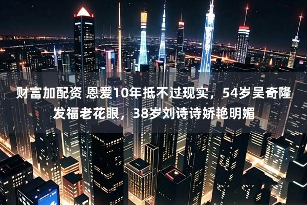 财富加配资 恩爱10年抵不过现实，54岁吴奇隆发福老花眼，38岁刘诗诗娇艳明媚